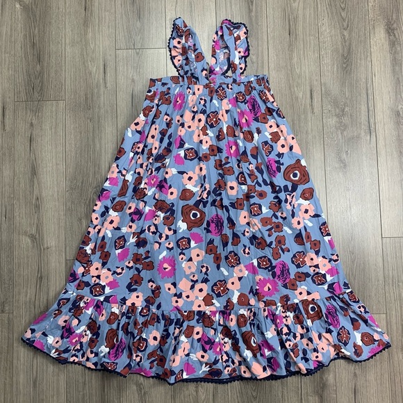 CLEOBELLA hedy midi dress in‎ Waterlily purple multi Sz Large NWT - Picture 14 of 16